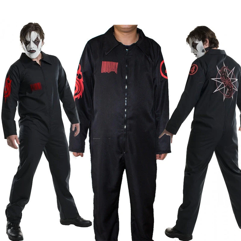 Mens Slipknot Jumpsuit Halloween Costume 5 Mens Slipknot Jumpsuit Halloween Costume - Image 3