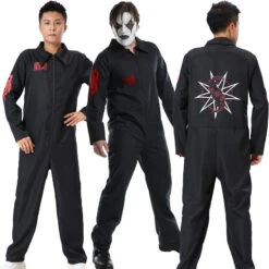 Mens Slipknot Jumpsuit Halloween Costume 10 Mens Slipknot Jumpsuit Halloween Costume -Procosplayshop Mens Slipknot Jumpsuit Halloween Costume 4