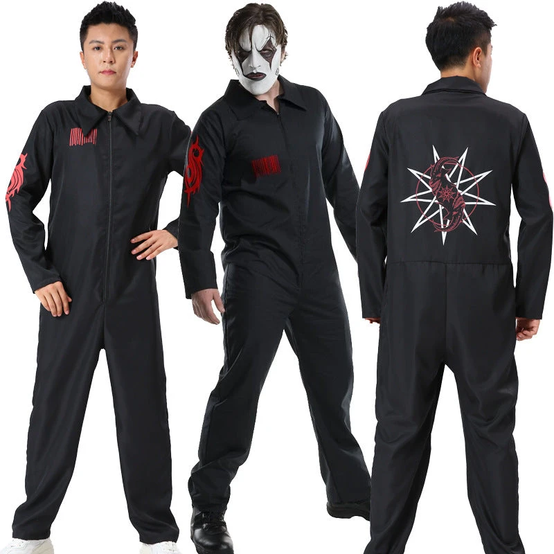 Mens Slipknot Jumpsuit Halloween Costume 6 Mens Slipknot Jumpsuit Halloween Costume - Image 4
