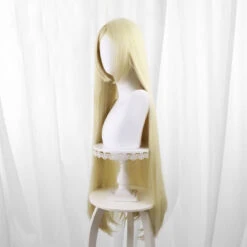 Gushing Over Magical Girls Morino Korisu Costume Wigs Golden Long Wigs
