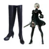 Nier: Automata YoRHa No.2 Type B 2B Cosplay Boots Black Boots -Procosplayshop NierAutomataYoRHaNo.2TypeB2BCosplayBootsBlackBoots 2
