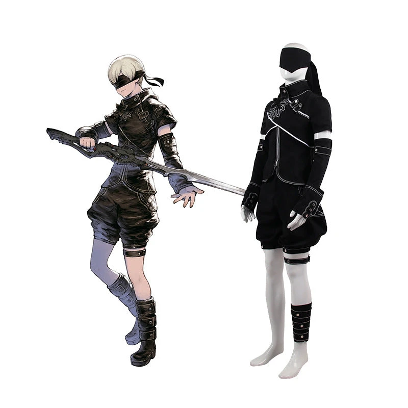 Nier: Automata YoRHa No.9 Type S 9S Cosplay Costume Version 2 3 Nier: Automata YoRHa No.9 Type S 9S Cosplay Costume Version 2