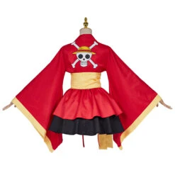 One Piece Luffy Female Dress Costume Lolita Dress Halloween Costume Outfit 9 One Piece Luffy Female Dress Costume Lolita Dress Halloween Costume Outfit -Procosplayshop OnePieceLuffyFemaleDressCostumeLolitaDressHalloweenCostumeOutfit 4