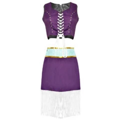 One Piece Robin Arabasta Arc Outfit Costume With Hat Nico Robin Deluxe White Cloak Cosplay Costume Set -Procosplayshop OnePieceRobinArabastaArcOutfitCostumeWithHatNicoRobinDeluxeWhiteCloakCosplayCostumeSet 5