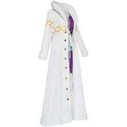 One Piece Robin Arabasta Arc Outfit Costume With Hat Nico Robin Deluxe White Cloak Cosplay Costume Set -Procosplayshop OnePieceRobinArabastaArcOutfitCostumeWithHatNicoRobinDeluxeWhiteCloakCosplayCostumeSet 6