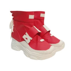 Overwatch 2 Kiriko Kamori Cosplay Shoes Halloween Cosplay Red Boots -Procosplayshop Overwatch2KirikoKamoriCosplayShoesHalloweenCosplayRedBoots 4
