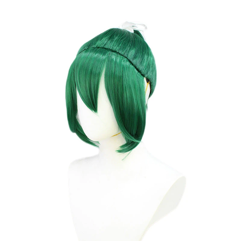 Overwatch 2 Kiriko Kamori Cosplay Wigs Green Wigs 4 Overwatch 2 Kiriko Kamori Cosplay Wigs Green Wigs - Image 2