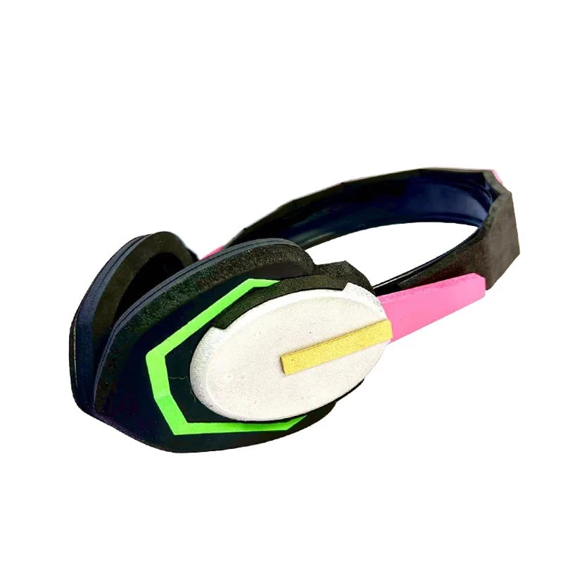 Overwatch D.Va Hana Song Cosplay Costume Jumpsuit With Wigs And Props Headphones And Gun 5 Overwatch D.Va Hana Song Cosplay Costume Jumpsuit With Wigs And Props Headphones And Gun - Image 3