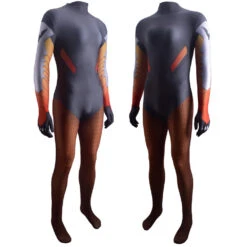Overwatch Mercy Angela Ziegler Zentai Costume Halloweem Cosplay Jumpsuit Outfit -Procosplayshop OverwatchMercyAngelaZieglerZentaiCostumeHalloweemCosplayJumpsuitOutfit 3