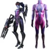 Overwatch Widowmaker Classic Skin Cosplay Zentai Costume Jumpsuit For Halloween -Procosplayshop OverwatchWidowmakerClassicSkinCosplayZentaiCostumeJumpsuitForHalloween 1