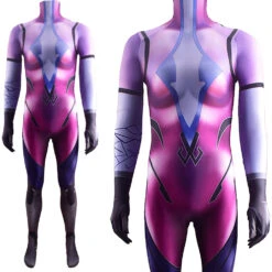 Overwatch Widowmaker Classic Skin Cosplay Zentai Costume Jumpsuit For Halloween -Procosplayshop OverwatchWidowmakerClassicSkinCosplayZentaiCostumeJumpsuitForHalloween 3