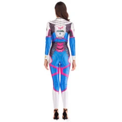 Procosplayshop -Procosplayshop Overwatch D.Va Hana Song Cosplay Costume Jumpsuit Version 2 2