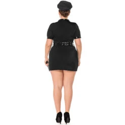 Plus Size Adult Women Police Cop Officer Uniform Costume Dress -Procosplayshop Plus Size Adult Women Police Cop Officer Uniform Costume Dress For HalloweenStage PerformanceParty 2