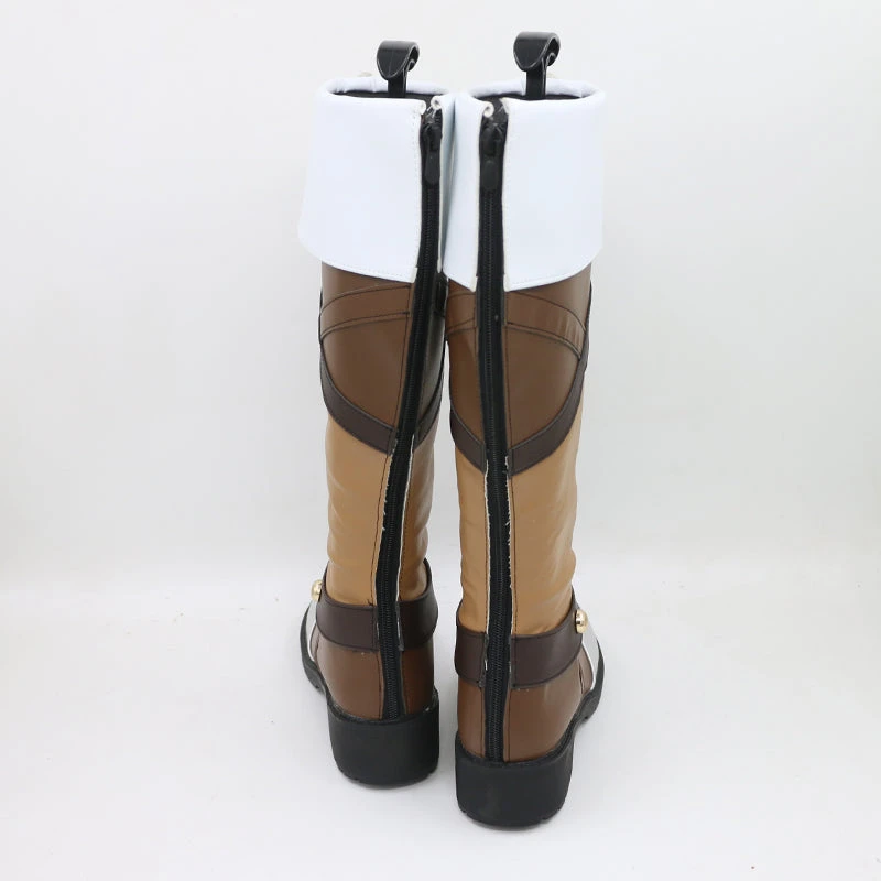 Princess Costume Shoes Princess Zela Customized PU Leather Cosplay Boots Accessories 4 Princess Costume Shoes Princess Zela Customized PU Leather Cosplay Boots Accessories - Image 2