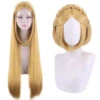Princess Zela Costume Wigs Golden Cosplay Wigs Accessories -Procosplayshop PrincessZeldaCostumeWigsGoldenCosplayWigsAccessories 8