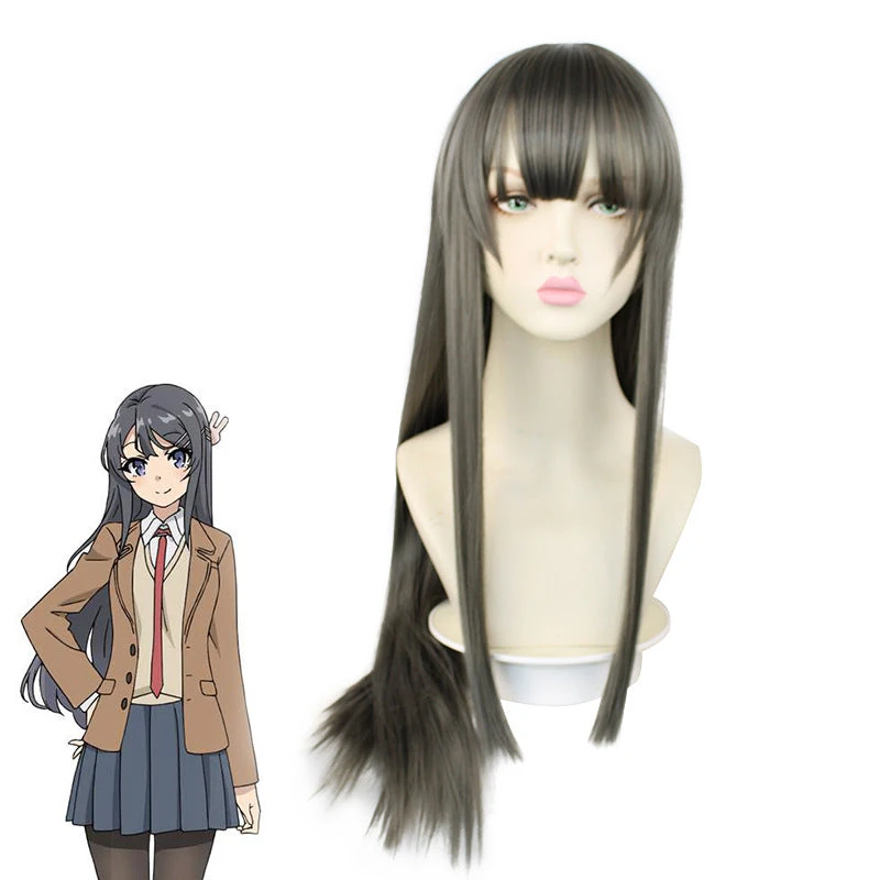 Rascal Does Not Dream Of Bunny Girl Senpai Mai Sakurajima Cosplay Wigs Long Wigs 3 Rascal Does Not Dream Of Bunny Girl Senpai Mai Sakurajima Cosplay Wigs Long Wigs
