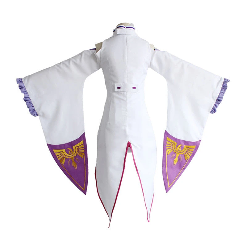 Anime Re:Zero − Starting Life In Another World Emilia Cosplay Costume Dress Outfit 4 Anime Re:Zero − Starting Life In Another World Emilia Cosplay Costume Dress Outfit - Image 2