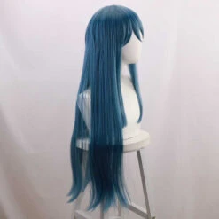 Danganronpa: Trigger Happy Havoc Sayaka Maizono Cosplay Wigs Blue Long Wigs 8 Danganronpa: Trigger Happy Havoc Sayaka Maizono Cosplay Wigs Blue Long Wigs -Procosplayshop SayakaMaizono 4