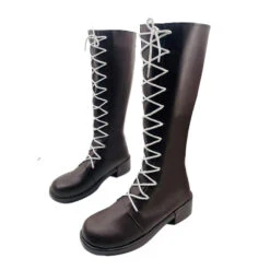 Stark Shutaruku Costume PU Leather Boots Frieren Beyond Journey's End Cosplay Shoes -Procosplayshop StarkShutarukuCostumePULeatherBootsFrierenBeyondJourney sEndCosplayShoes 3