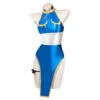 Street Fighter Chun Li Cosplay Swimwear Costume Summer Costume 2 Street Fighter Chun Li Cosplay Swimwear Costume Summer Costume -Procosplayshop StreetFighterChunLiCosplaySwimwearCostumeSummerCostume 1