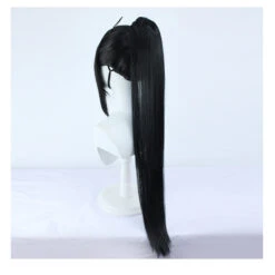 Suzume Iwado Suzume Cosplay Wigs Black Ponytail Wigs -Procosplayshop SuzumeIwadoSuzumeCosplayWigsBlackPonytailWigs 4
