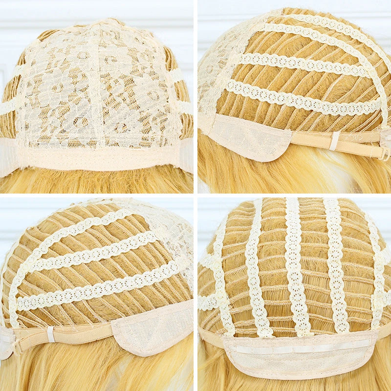 Link Costume Wigs Golden Wigs 4 Link Costume Wigs Golden Wigs - Image 2