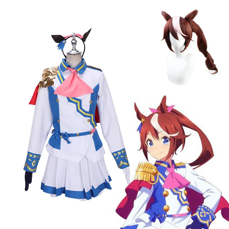 Uma Musume: Pretty Derby Tokai Teio Cosplay Costume Halloween Carnival Cosplay Outfit 3 Uma Musume: Pretty Derby Tokai Teio Cosplay Costume Halloween Carnival Cosplay Outfit