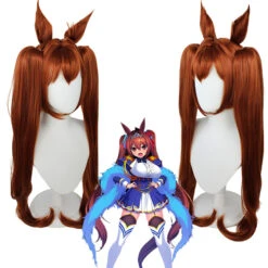 Uma Musume: Pretty Derby Cosplay Daiwa Scarlet Cosplay Wigs
