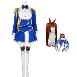 Uma Musume: Pretty Derby Cosplay Daiwa Scarlet Halloween Carnival Costume