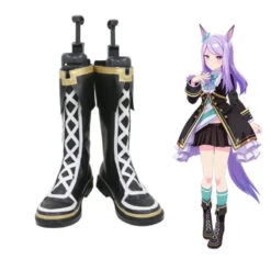 Uma Musume: Pretty Derby Mejiro McQueen Whole Set Cosplay Costume+Wigs+Shoes -Procosplayshop UmaMusumePrettyDerbyMejiroMcQueenCosplayBootsCosplayShoes 2 4a3b52b5 b980 4ed5 a195 aec8119717aa