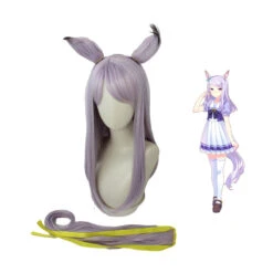 Uma Musume: Pretty Derby Mejiro McQueen Whole Set Cosplay Costume+Wigs+Shoes -Procosplayshop UmaMusumePrettyDerbyMejiroMcQueenCosplayWigsWithTail 2 7c2ba3d1 2d56 4dcf 8206 82dacf217ef7