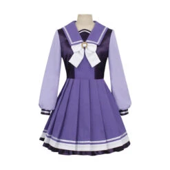 Uma Musume: Pretty Derby School Uniform Costume Cosplay Dress Halloween Costume -Procosplayshop UmaMusumePrettyDerbyPurpleSchoolUniformLongSleeveCosplayCostumeDress 1