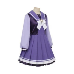 Uma Musume: Pretty Derby School Uniform Costume Cosplay Dress Halloween Costume -Procosplayshop UmaMusumePrettyDerbyPurpleSchoolUniformLongSleeveCosplayCostumeDress 4