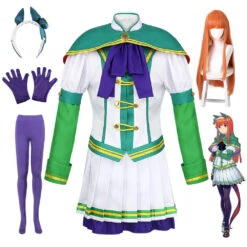 Uma Musume: Pretty Derby Silence Suzuka Cosplay Costume Halloween Cosplay Outfit