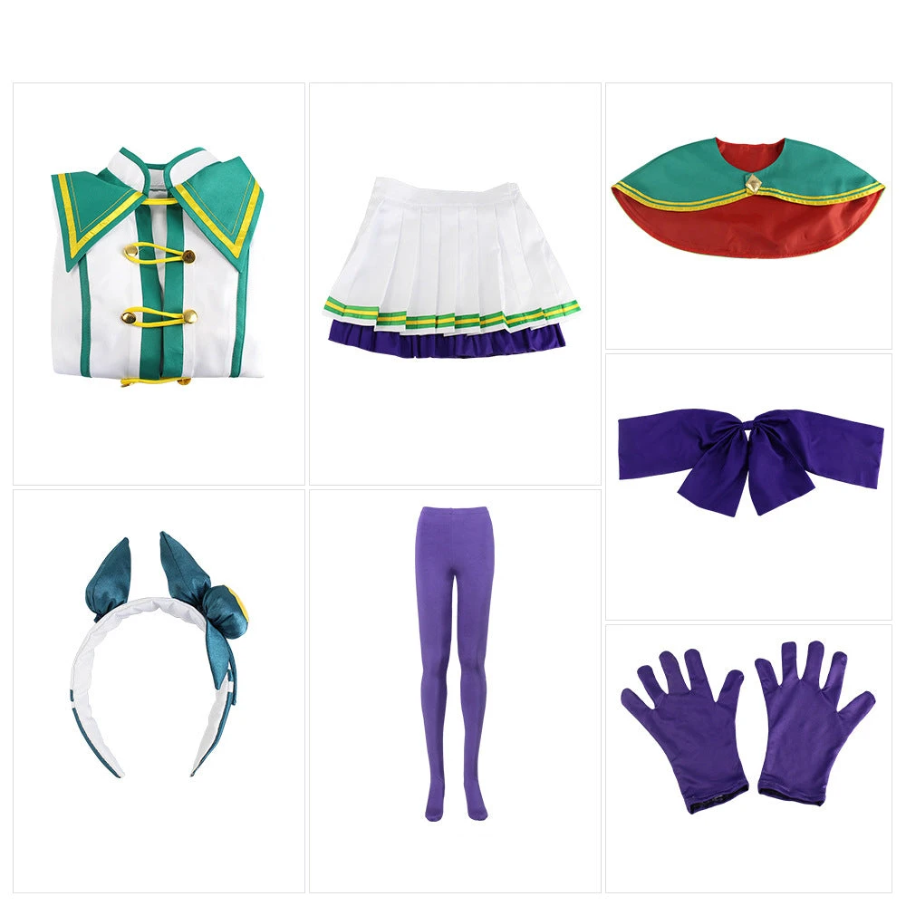 Uma Musume: Pretty Derby Silence Suzuka Cosplay Costume Halloween Cosplay Outfit 8 Uma Musume: Pretty Derby Silence Suzuka Cosplay Costume Halloween Cosplay Outfit - Image 6