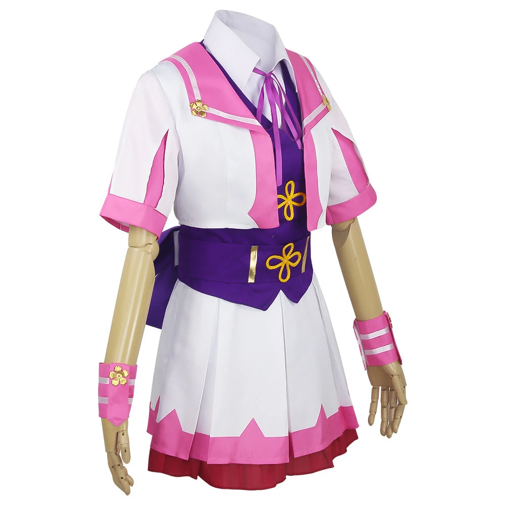 Uma Musume: Pretty Derby Special Week Cosplay Costume Halloween Carnival Cosplay Outfit 5 Uma Musume: Pretty Derby Special Week Cosplay Costume Halloween Carnival Cosplay Outfit - Image 3