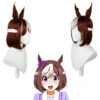 Uma Musume: Pretty Derby Special Week Cosplay Wigs -Procosplayshop UmaMusumePrettyDerbySpecialWeekCosplayWigs 1