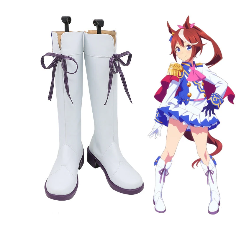 Uma Musume: Pretty Derby Tokai Teio Cosplay Boots Cosplay Accessories Shoes 3 Uma Musume: Pretty Derby Tokai Teio Cosplay Boots Cosplay Accessories Shoes