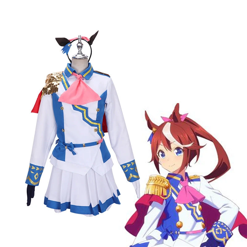 Uma Musume: Pretty Derby Tokai Teio Cosplay Costume Halloween Carnival Cosplay Outfit 4 Uma Musume: Pretty Derby Tokai Teio Cosplay Costume Halloween Carnival Cosplay Outfit - Image 2