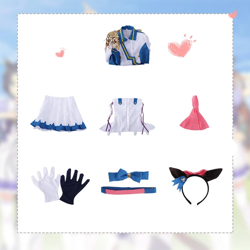 Uma Musume: Pretty Derby Tokai Teio Cosplay Costume Halloween Carnival Cosplay Outfit 10 Uma Musume: Pretty Derby Tokai Teio Cosplay Costume Halloween Carnival Cosplay Outfit - Image 8