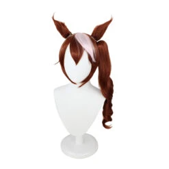 Uma Musume: Pretty Derby Tokai Teio Cosplay Wigs Tail Cosplay Accessories -Procosplayshop UmaMusumePrettyDerbyTokaiTeioCosplayWigsCosplayAccessories 2