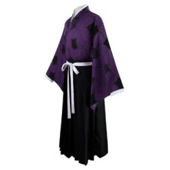 Upper Rank One Demon Kokushibou Costume Kimono With Wigs Set Halloween Carnival Cosplay Outfit -Procosplayshop UpperRankOneDemonKokushibouCostumeKimonoWithWigsSetHalloweenCarnivalCosplayOutfit 2