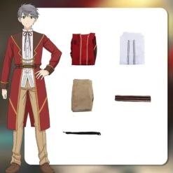 Villainess Level 99 Patrick Ashbaton Costume Male School Uniform Cosplay Outfit -Procosplayshop VillainessLevel99PatrickAshbatonCostumeMaleSchoolUniformCosplayOutfit 2