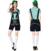 Women Bavarian Oktoberfest Lederhosen Costume Top And Shorts -Procosplayshop Women Bavarian Oktoberfest Lederhosen Costume Top and Shorts 1