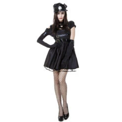 Women Police Cop Officer Fancy Dress Costume