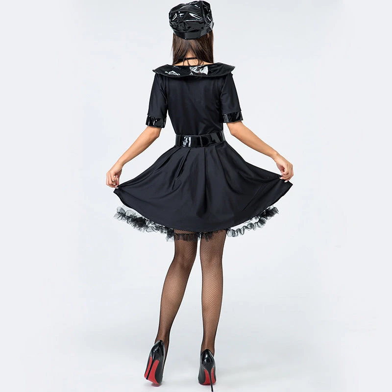 Women Police Officer Fancy Dress Costume 4 Women Police Officer Fancy Dress Costume - Image 2