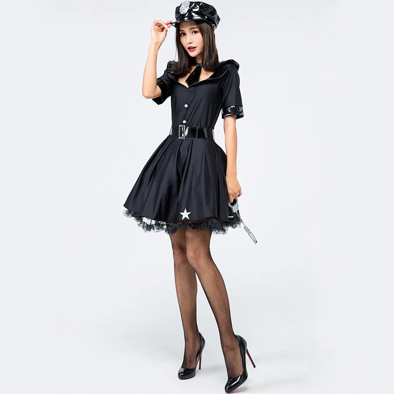 Women Police Officer Fancy Dress Costume 5 Women Police Officer Fancy Dress Costume - Image 3