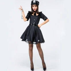 Women Police Officer Fancy Dress Costume 9 Women Police Officer Fancy Dress Costume -Procosplayshop Women Police Officer Fancy Dress Costume 6