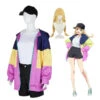 Anime Ya Boy Kongming!Eiko Tsukimi Cosplay Costume Full Set With Wigs Halloween Carnival Costume -Procosplayshop YaBoyKongming EikoTsukimiCosplayCostumeWithHatset 1