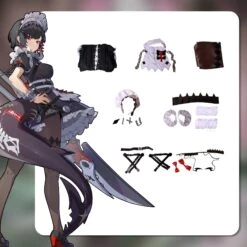 Zenless Zone Zero Ellen Joe Cosplay Costume Halloween Cosplay Outfit Dress -Procosplayshop ZenlessZoneZeroEllenJoeCosplayCostumeHalloweenCosplayOutfitDress 7